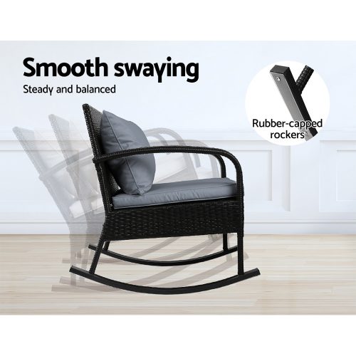 modern patio rocking chairs