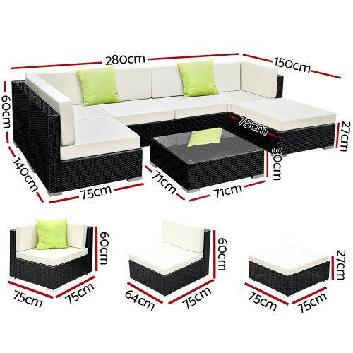 outdoor couch and chairs