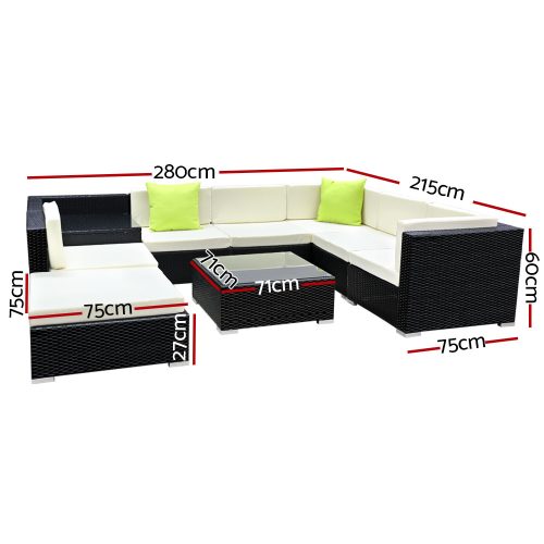 outdoor lounge setting