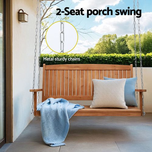 outdoor swing chair with chain