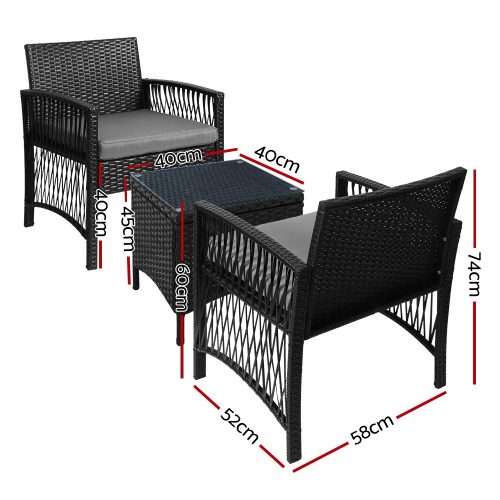 small outdoor dining set