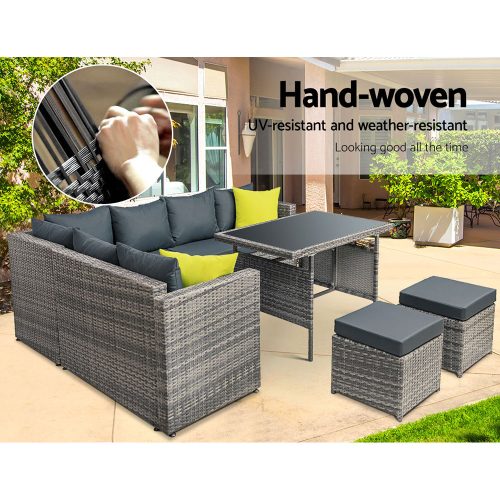 stylish patio dining set