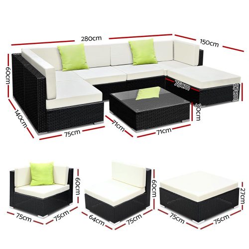stylish patio lounge set