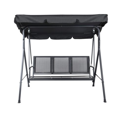 swing chair black