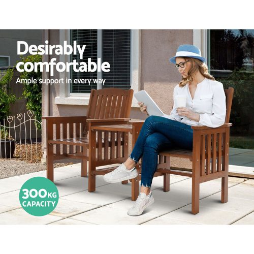 weather-resistant bench