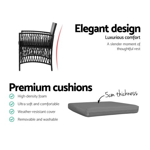 weather-resistant patio set