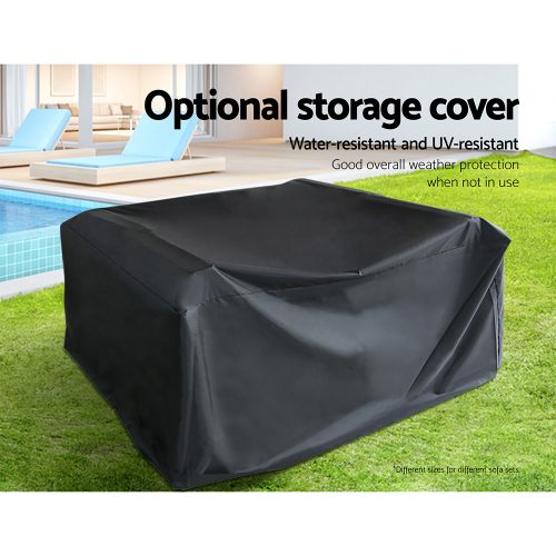 7pc garden lounge suite