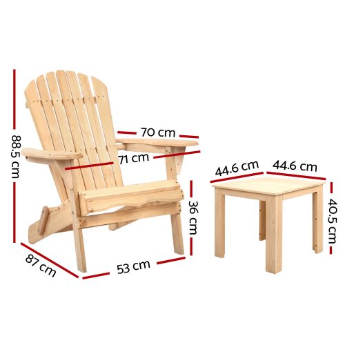 Gardeon patio table and chairs set