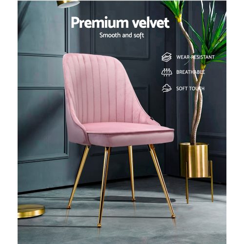 channel tufted dining chairs