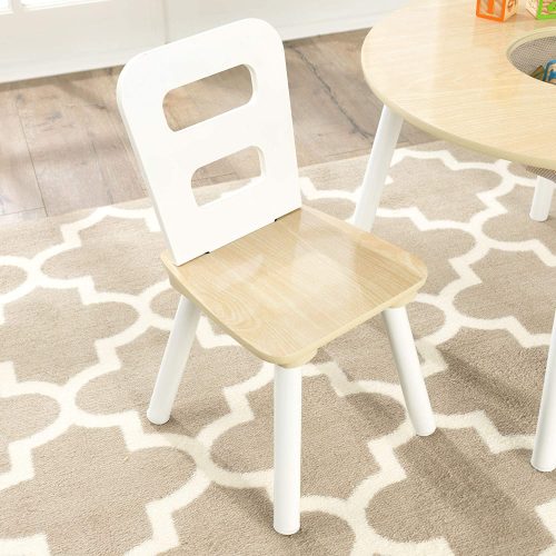 child-sized table and chairs