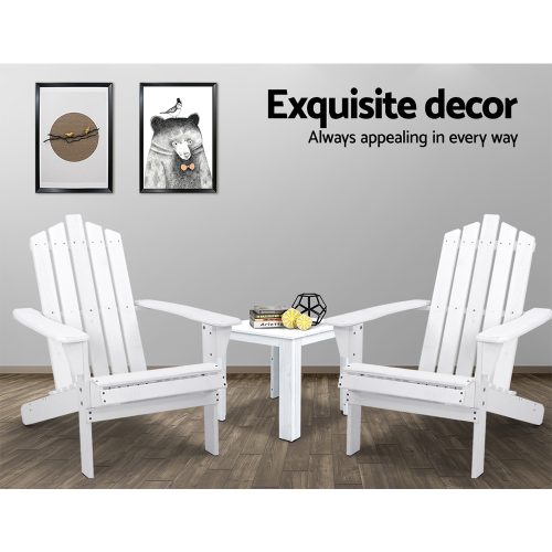 classic wooden deck chairs