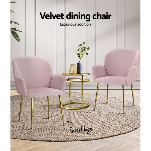 comfortable velvet dining chairs