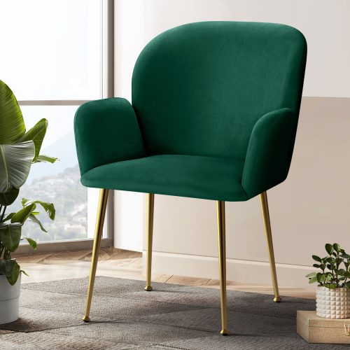 comfortable velvet dining chairs