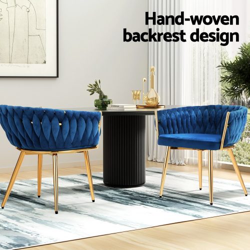 contemporary blue dining chairs