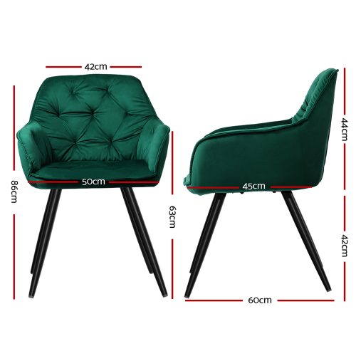 contemporary velvet dining chairs