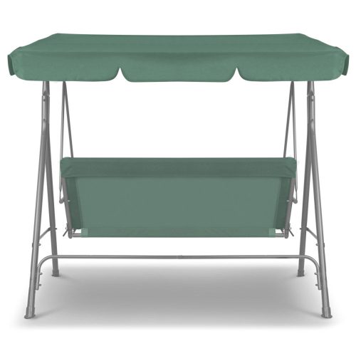 dark green swing bench seat