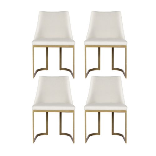 durable dining chairs linen fabric