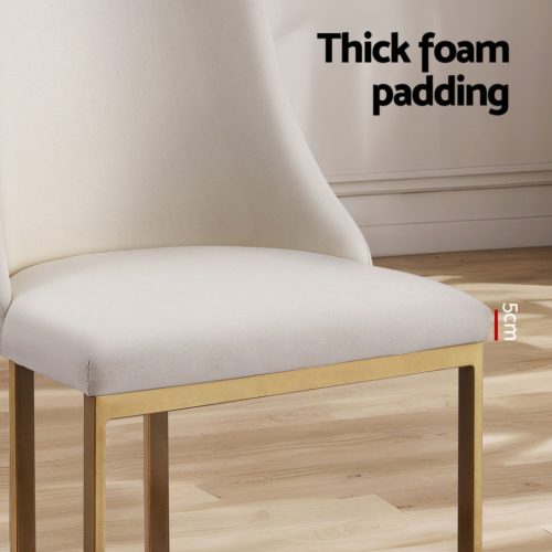 kitchen dining chairs set beige