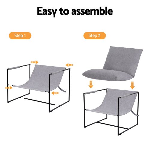living room sling chair