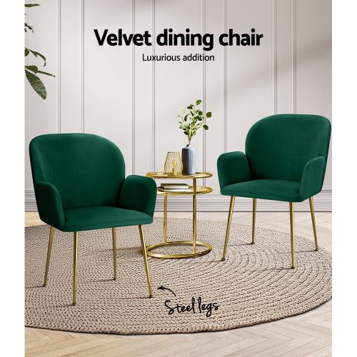 luxury velvet dining set