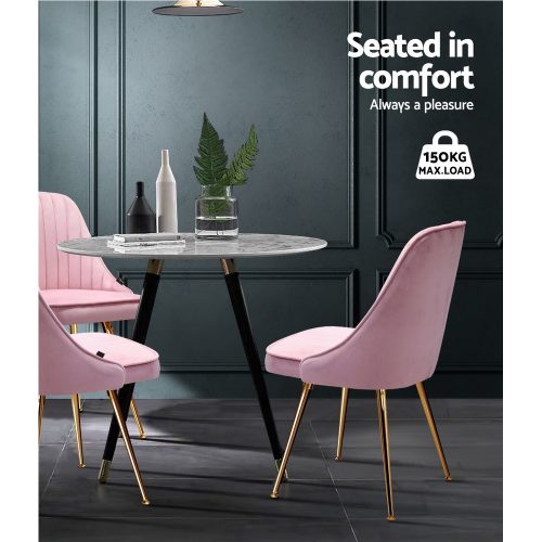 modern velvet dining chairs