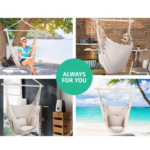 outdoor hanging hammock chair