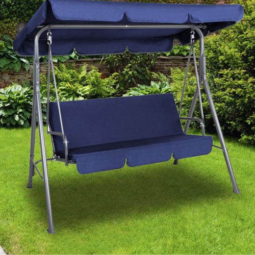 outdoor swing with canopy
