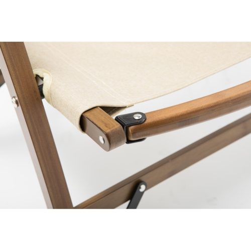 portable park chair khaki beige
