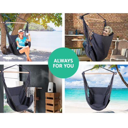 relaxing hanging swing chair