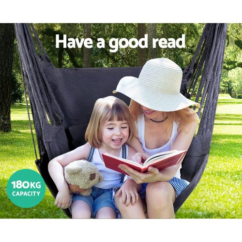 rope hammock with cushion