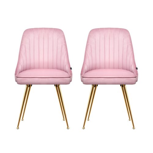 set of 2 dining chairs