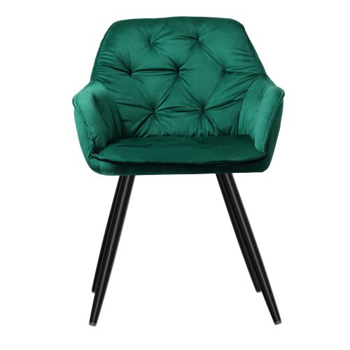 soft velvet armchairs dining