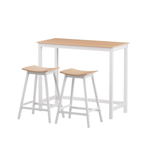 space-saving bar table set