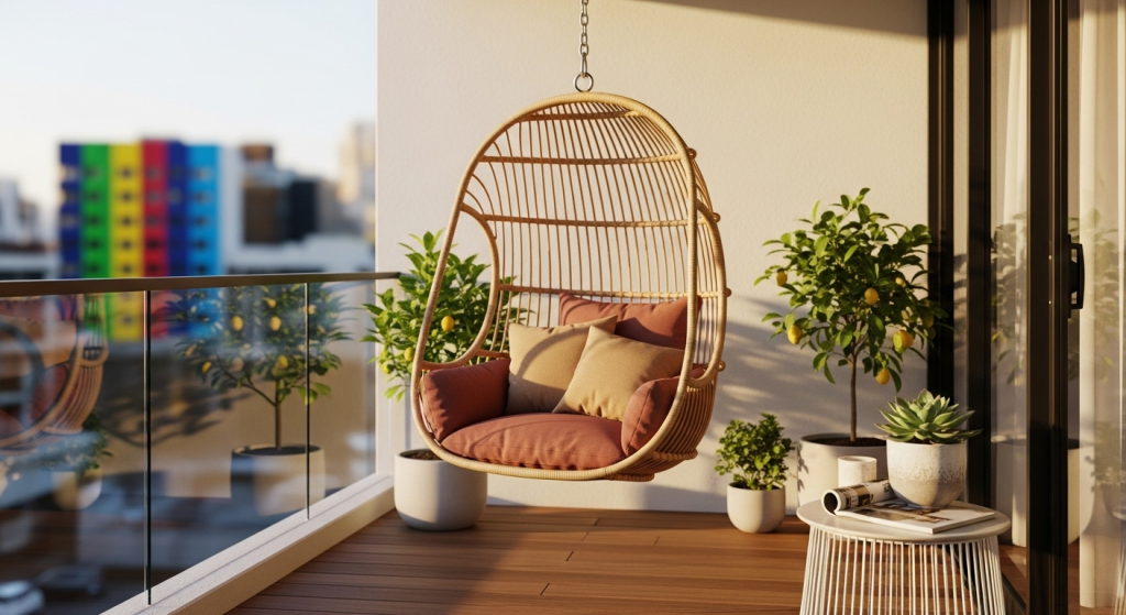 swing chair materials